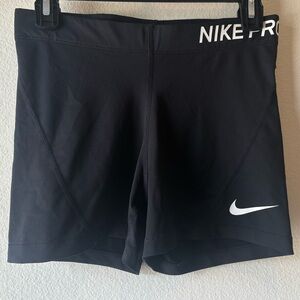 Nike Pro Women's Black Compression Spandex Shorts